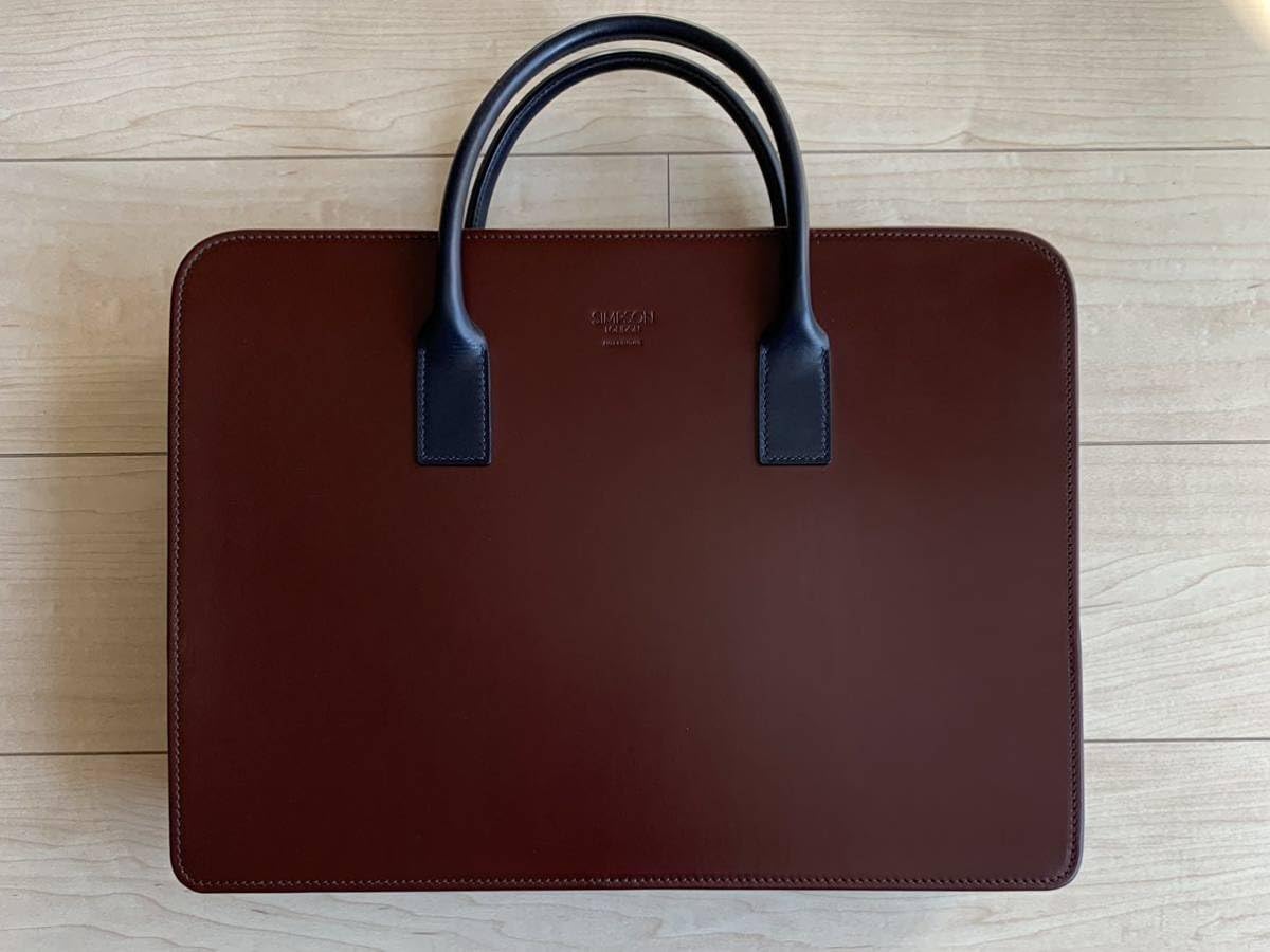 Amazon.co.jp: ◎◎ Simpson london（シンプソンロンドン）本革 