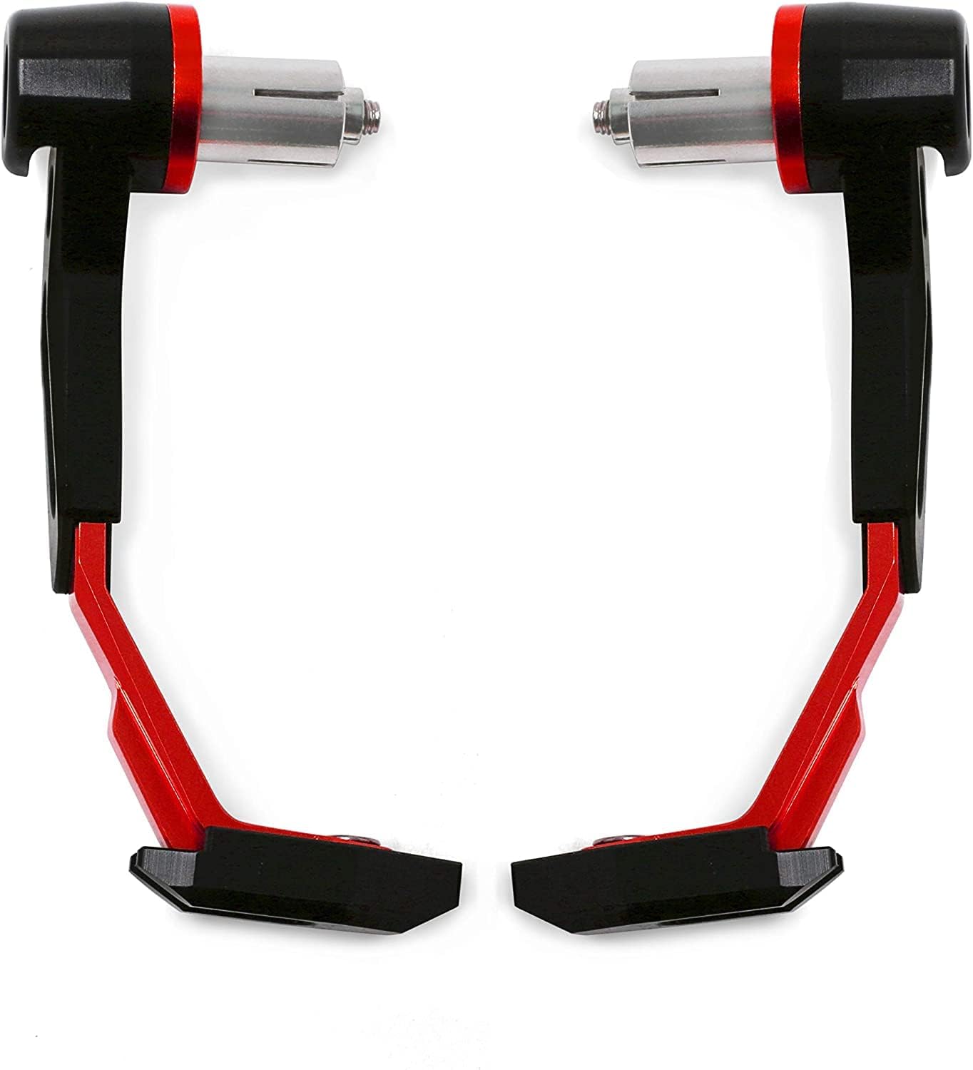 SGTB Handlebar Clutch Brake Levers Guard Hand Protector for Bikes Benelli 300 600 MT 15 MT 09 Triumph Speed Scrambler R15 V3 V4 Hero Xtreme Mavrick Enfield Interceptor Continental GT Red