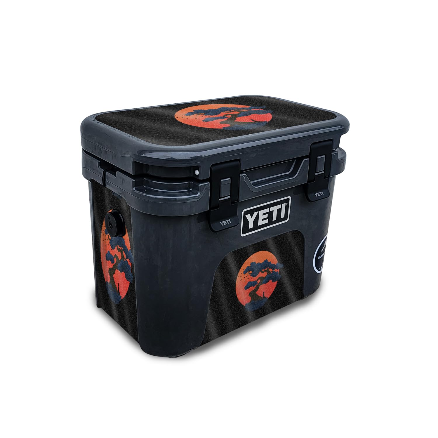Glossy Glitter Skin Compatible with Yeti Roadie 15 Hard Cooler - Meditation - Premium 3M Vinyl Protective Wrap Decal Cover - Easy to Apply | Crafted in The USA by MightySkins