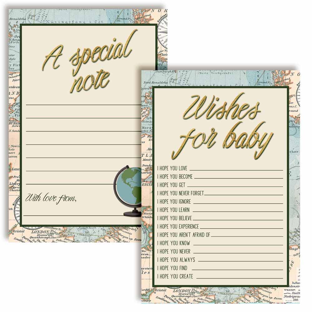 Adventure Awaits Baby Wishes Cards 20, 4