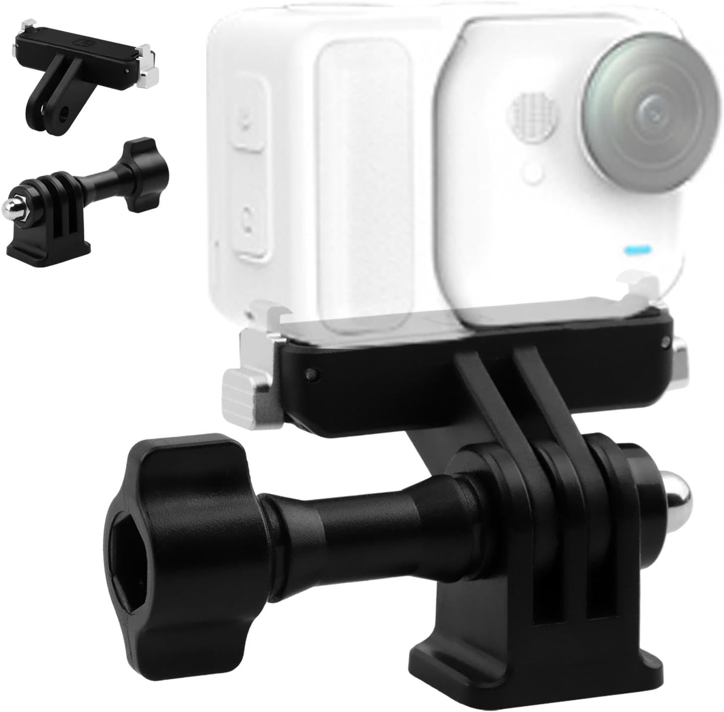 Magnetic Quick Release Mount for Insta360 GO Ultra with 1/4" Threaded Port for Tripods & Selfie Sticks, Vlogging Insta 360 Go Ultra Tripod
