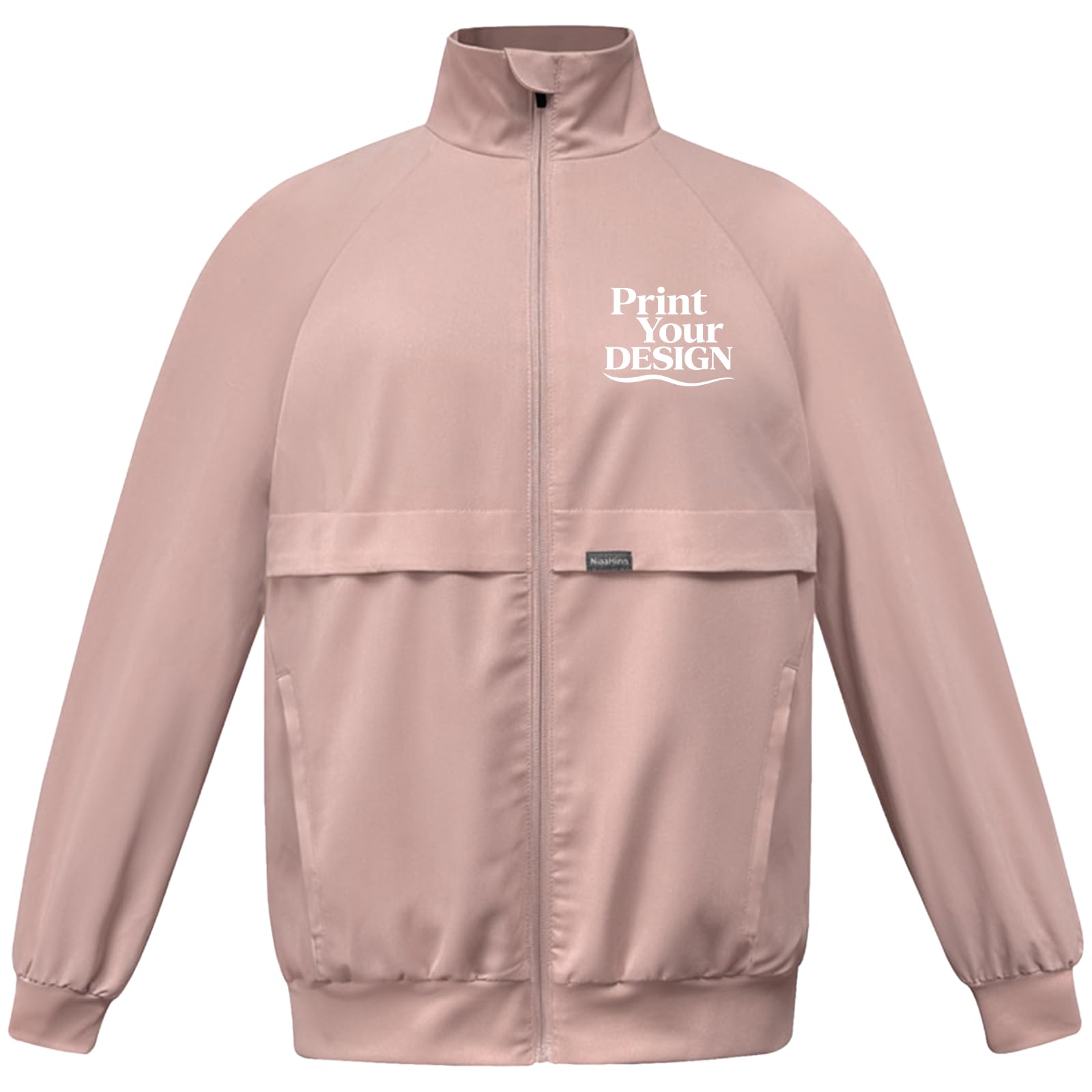 Chaqueta médica personalizada para mujer, con texto en inglés "Custom Your Logo, Ligera, Uniforme Médico para Enfermera, Ropa de