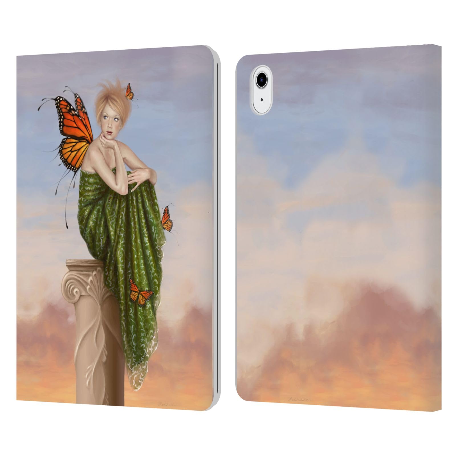Carcasa iPad Air 2020 diseño Amanecer Hadas para lectura e instituto 7