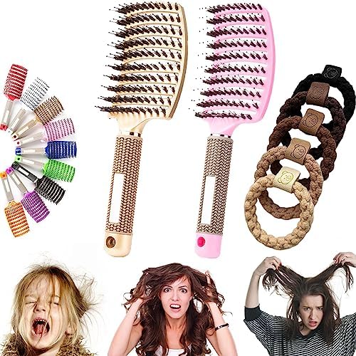 Hairstreaq Detangling Brush, Detangler Hair Brushes