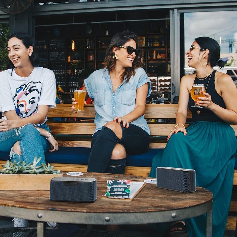 xdobo X8 Plus Portable Bluetooth Speaker Wireless with Stereo Sound Outdoor Speakers Waterproof Desktop Computer Speakers Bassup 360° Surround Sound Deep Bass for Home/Outdoor/Party/Beach/ravel - Image 7