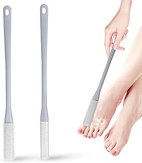 فرشاة غسيل القدم، فرشاة تنظيف اصابع القدم للاستحمام، فرشاة تنظيف وتقسيم اصابع القدم، فرشاة قدم للاستحمام مع مقبض، فرشاة للعناية بالقدم، للعناية بالقدمين والاسترخاء