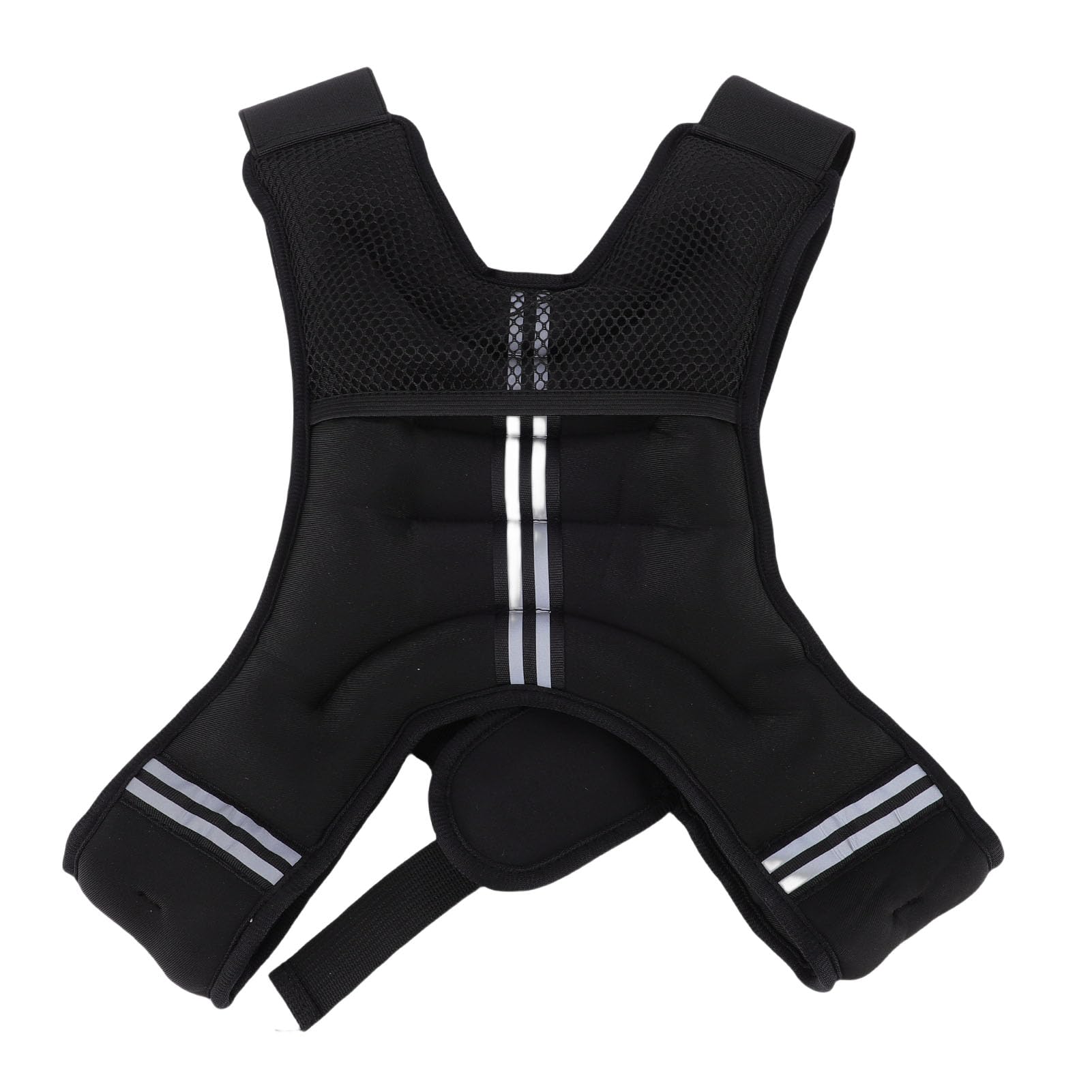 RiToEasysports Chaleco Lastrado de 2.7 Kg para Hombre y Mujer, Ajustable de Neopreno con Distribución Uniforme de de Hierro para Correr, Entrenamiento de Fuerza, Fitness
