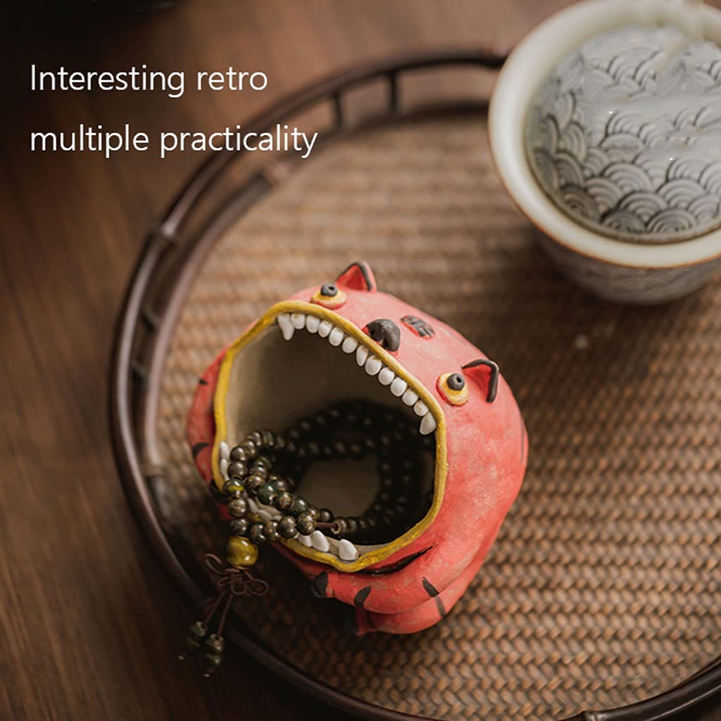 Amazon.com: YKHB Ashtray Ceramic Handmade Ashtray Creative Cute