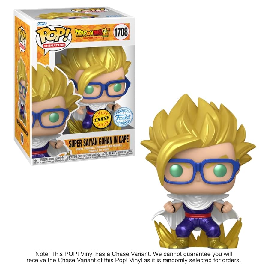 Amazon.com: Funko Pop Super Saiyan Gohan in Cape Special