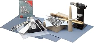 FMG Metal Clay Jewelry Making Kit - Precious Silver Metal Starter Kit