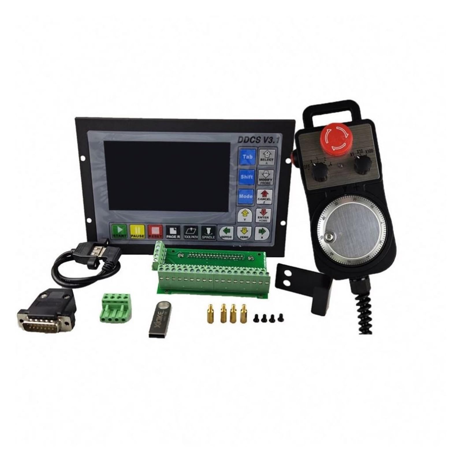 Contrôleur de mouvement autonome pour fraiseuse CNC 3 axes USB