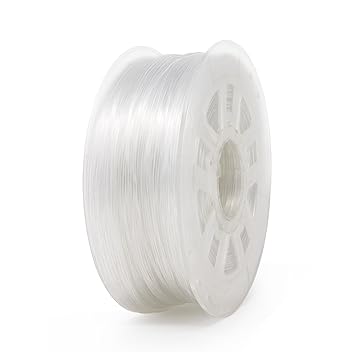 Gizmo Dorks 1.75mm PETG Filament 1kg / 2.2lbs for 3D Printers, Transparent