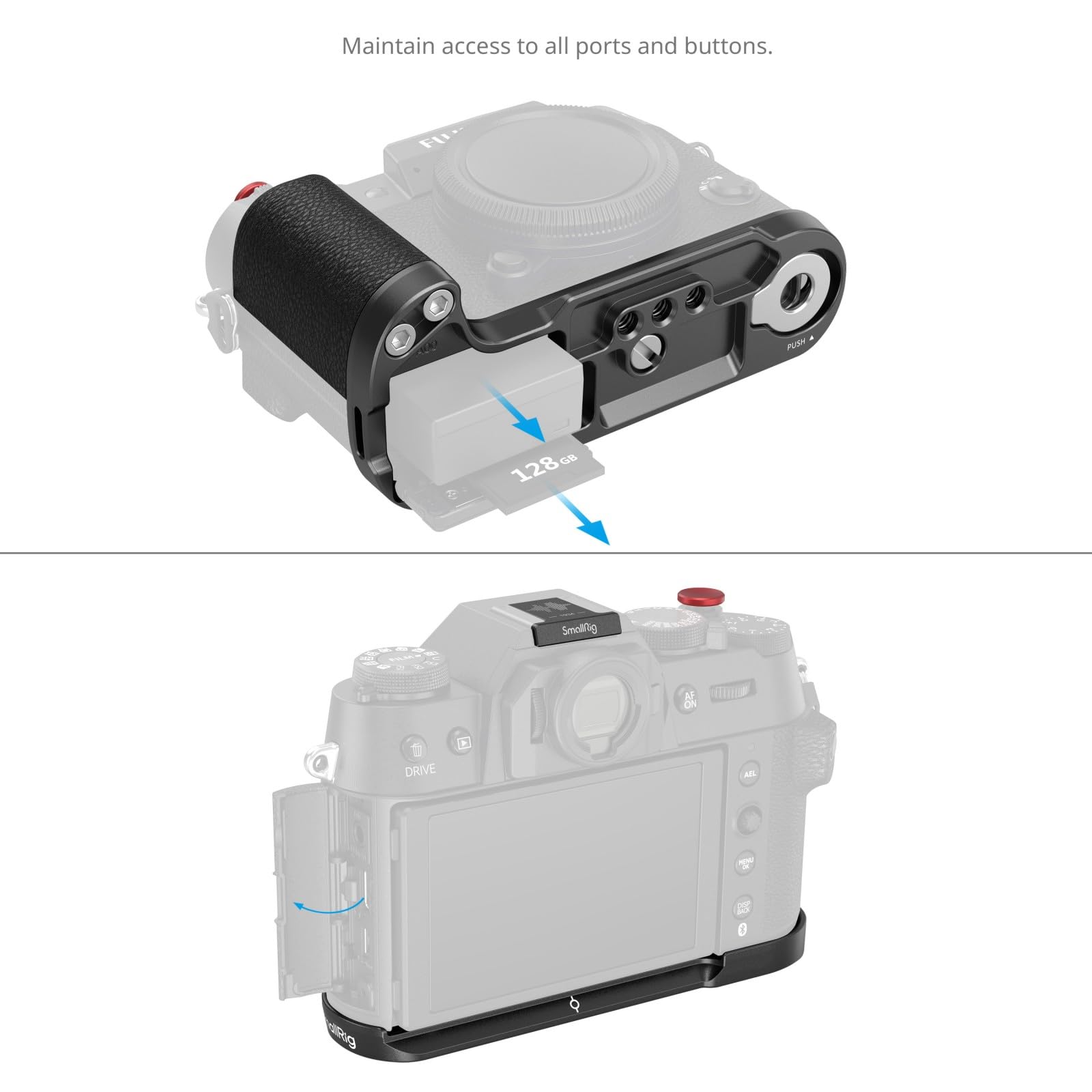 Amazon | SmallRig X-T50用 ハンドグリップ FUJIFILM対応 X-T50専用