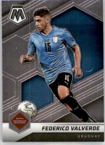 2021-22 PANINI MOSAIC FIFA #122 FEDERICO VALVERDE URUGUAY SOCCER OFFICIAL TRADING CARD OF SOCCER