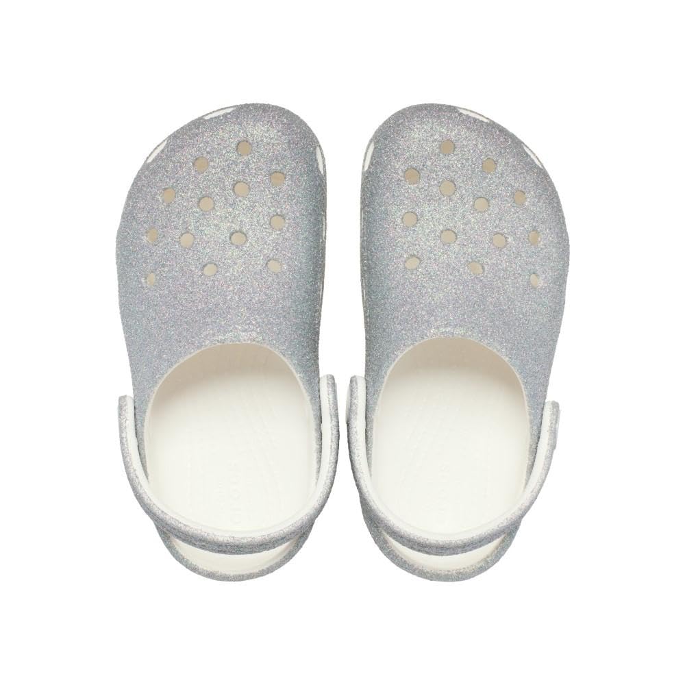 Crocs Classic Iridescent Glitter Cgt, Zoccoli Unisex - Bambini e Ragazzi