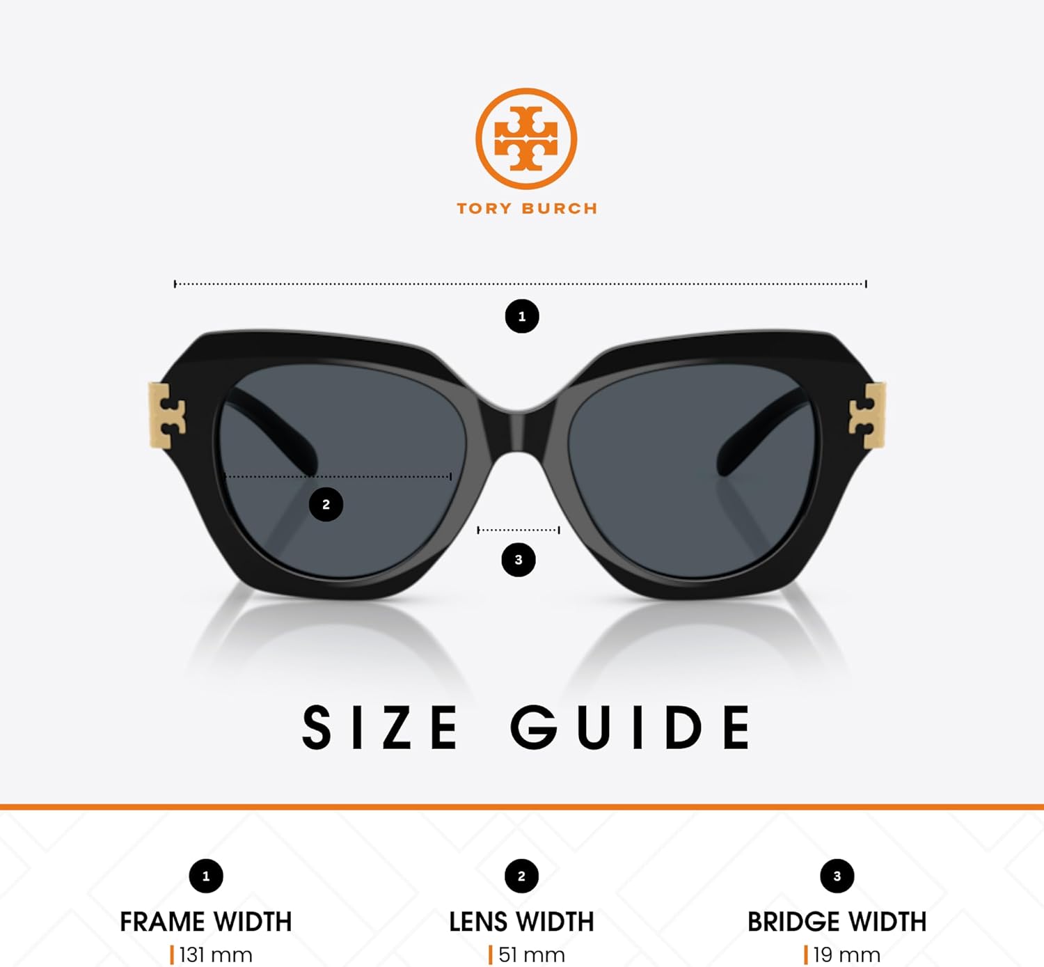 Tory Burch TY7215U Cat Eye Sunglasses For Women + BUNDLE With Designer iWear Complimentary Eyewear Kit - Image 4