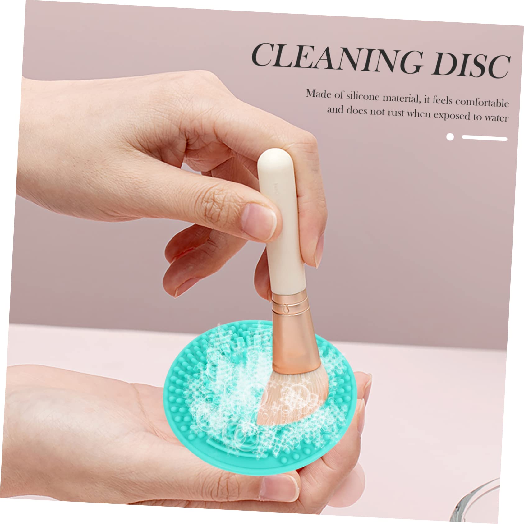 Housoutil 15stücke Teiliges Pinsel Reinigungsset Makeup Reinigungspad Mit Saugnäpfen Für Einfache Handhabung Für Zuhause Und Beauty-salons