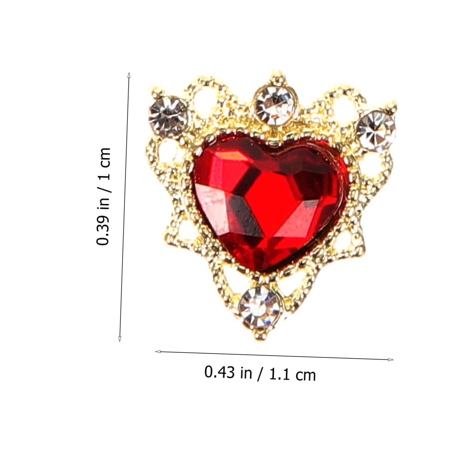 Healvian 120pezzi Rhinestones Colorati Per Unghie Decorazioni Per Nail Art Ciondoli Eleganti Per Manicure Perfetti Per Occasioni Festive e Uso Professionale