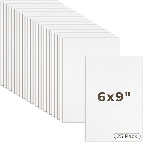 Miniatura 23 de Mat Board Center, paquete de 25 hojas de cartón corrugado de 16 x 20 pulgadas, 1/8 de pulgada de grosor, insertos de cartón plano para correo