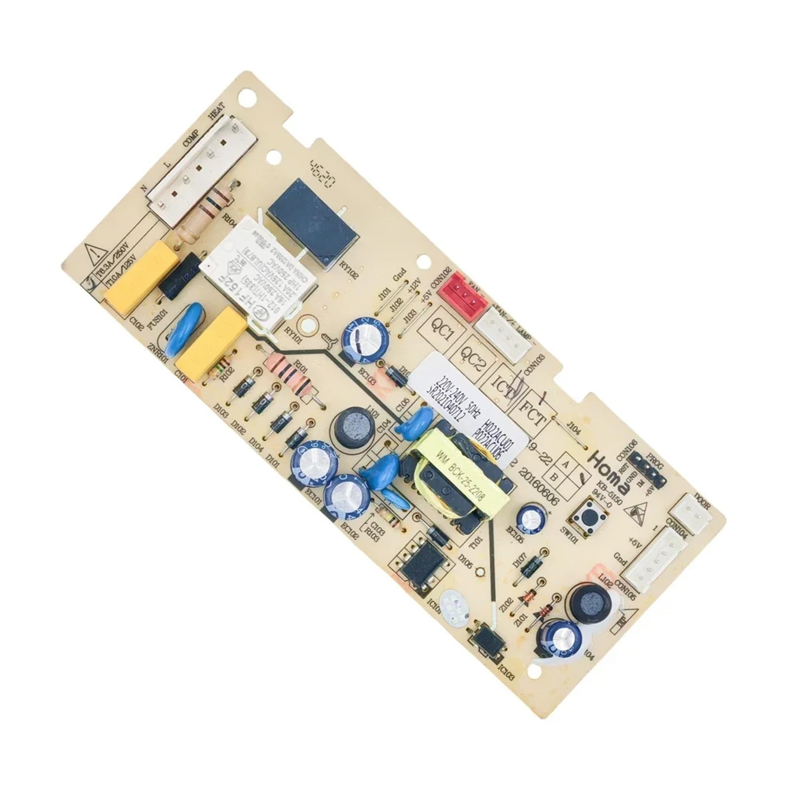 Kompatybilna z płytą sterującą lodówki Homa W19-22A Circuit PCB HT-PCB-247-A11159B-PC-V01A Części do zamrażarki do lodówki