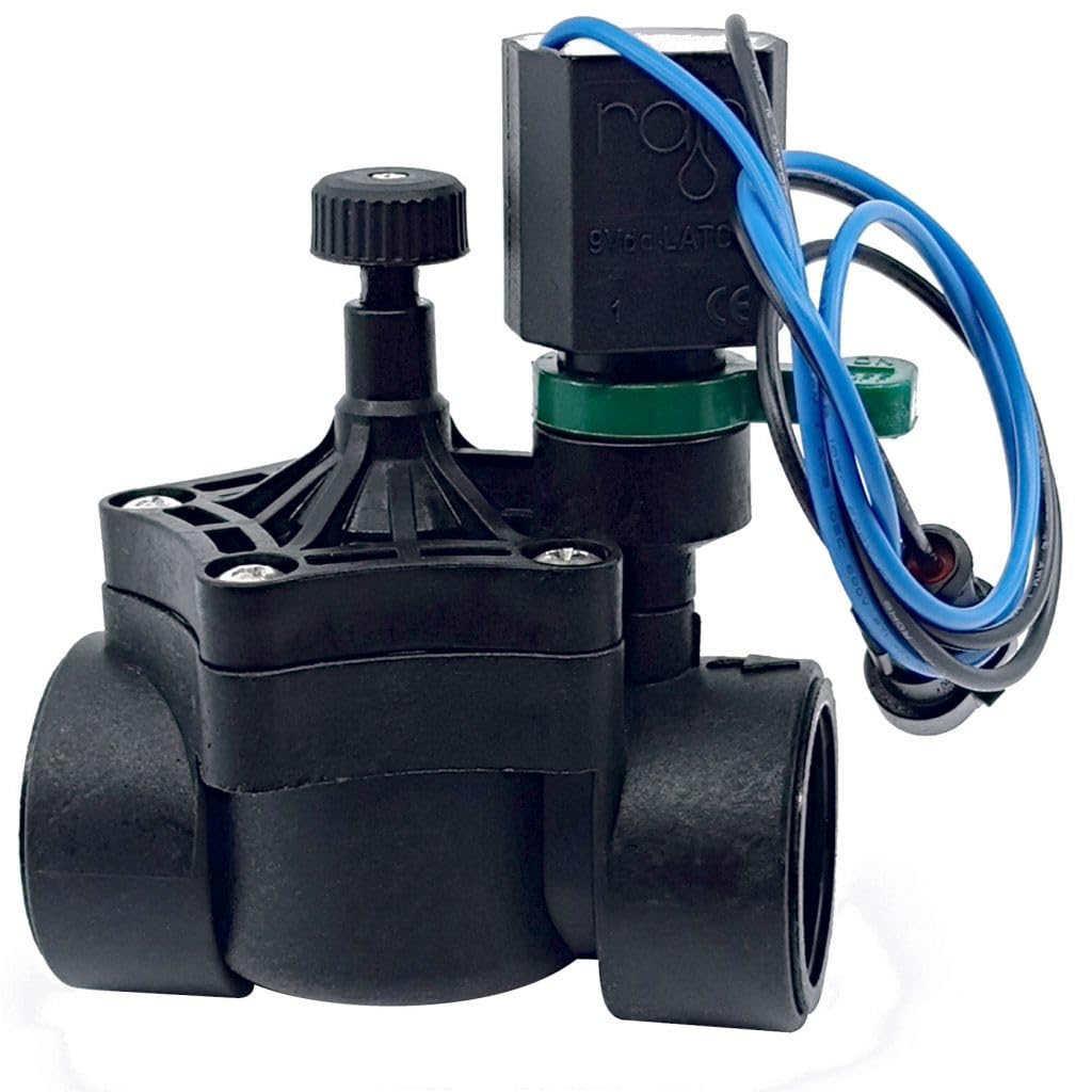 Elettrovalvola rain 150 1. 9 V. femmina con regolatore di portata. Elettrovalvola pressione fino a 12 bar | portata fino a 100 l/min | robusto e compatto