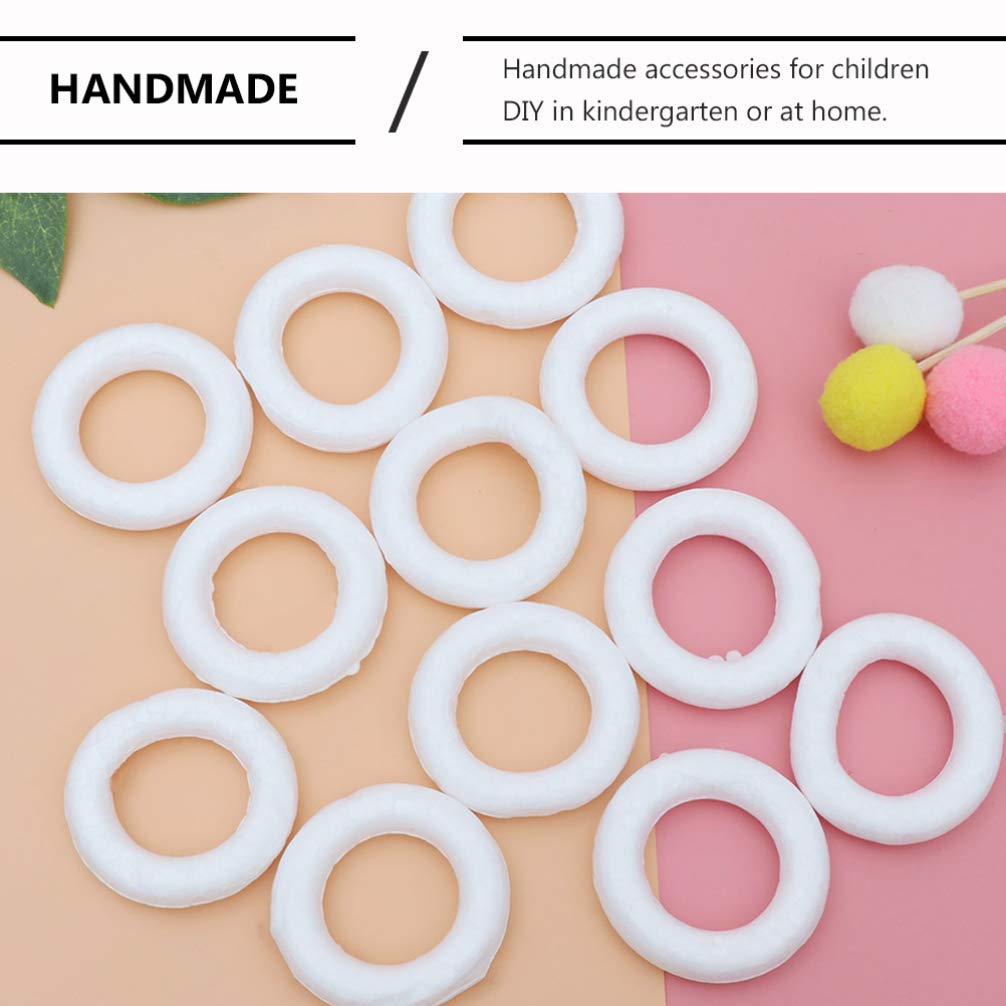 TOYANDONA 3 Set 2 6 Cm Cuori Decorazioni A Forma di Cuore Schiuma Artigianale per Decorazioni di San per Matrimoni 50 Pezzi * 3