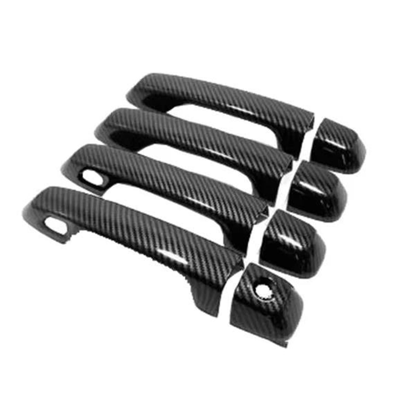 Fkhbzm Style 3 Car Side Door Handle Cover Decoration Sticker Accessories For 4Runner N280 Mk5 2010~2024(Style 3)