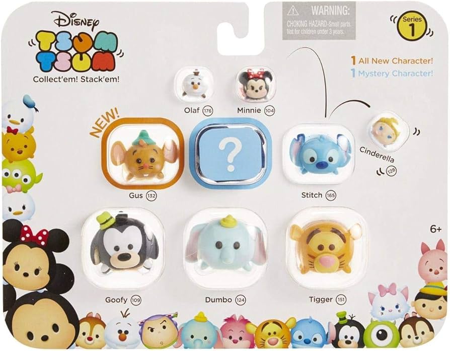 Amazon.com: Disney Tsum Tsum 9 PacK Figures Series 1 Style #2 Amazon.com: Disney Tsum Tsum 9 PacK Figures Series 1 Style #2