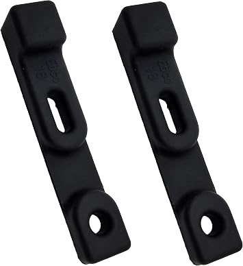 deawater Hopper Latch Strap M72426 Replacement for Jo-hn D-eere Mower D100 E100 F910 G100 L100 X125 Z245 LA165 LA100 Compatible with AM100842 M87990 Lawn Tractor Latch Parts2-PCK