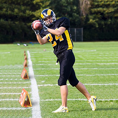 Day & Night Football Yard Markers, Full Set of 11 by Crown Sporting Goods - Thumbnail 4