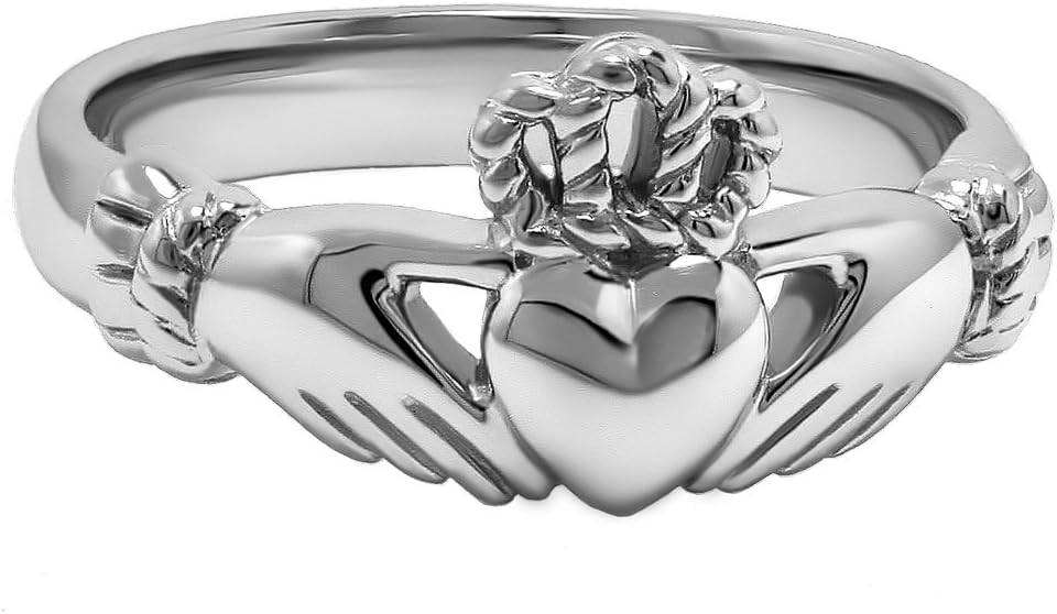 Claddagh Ring LS-ULS-6334 - Size: 8