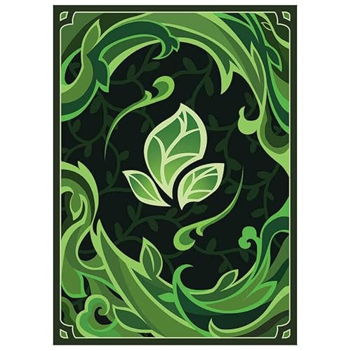 Fantasy North - Nature - Elements Series II - 100 Textured Matte TCG Card Sleeves - Fits Magic MTG Commander Pokemon and Other Card Games - Playing Card Sleeves