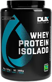 Whey Protein Isolado Sem Sabor Pote 900g – Contribui para os Resultados e Auxilia a Recuperação Muscular – Dux Human Health