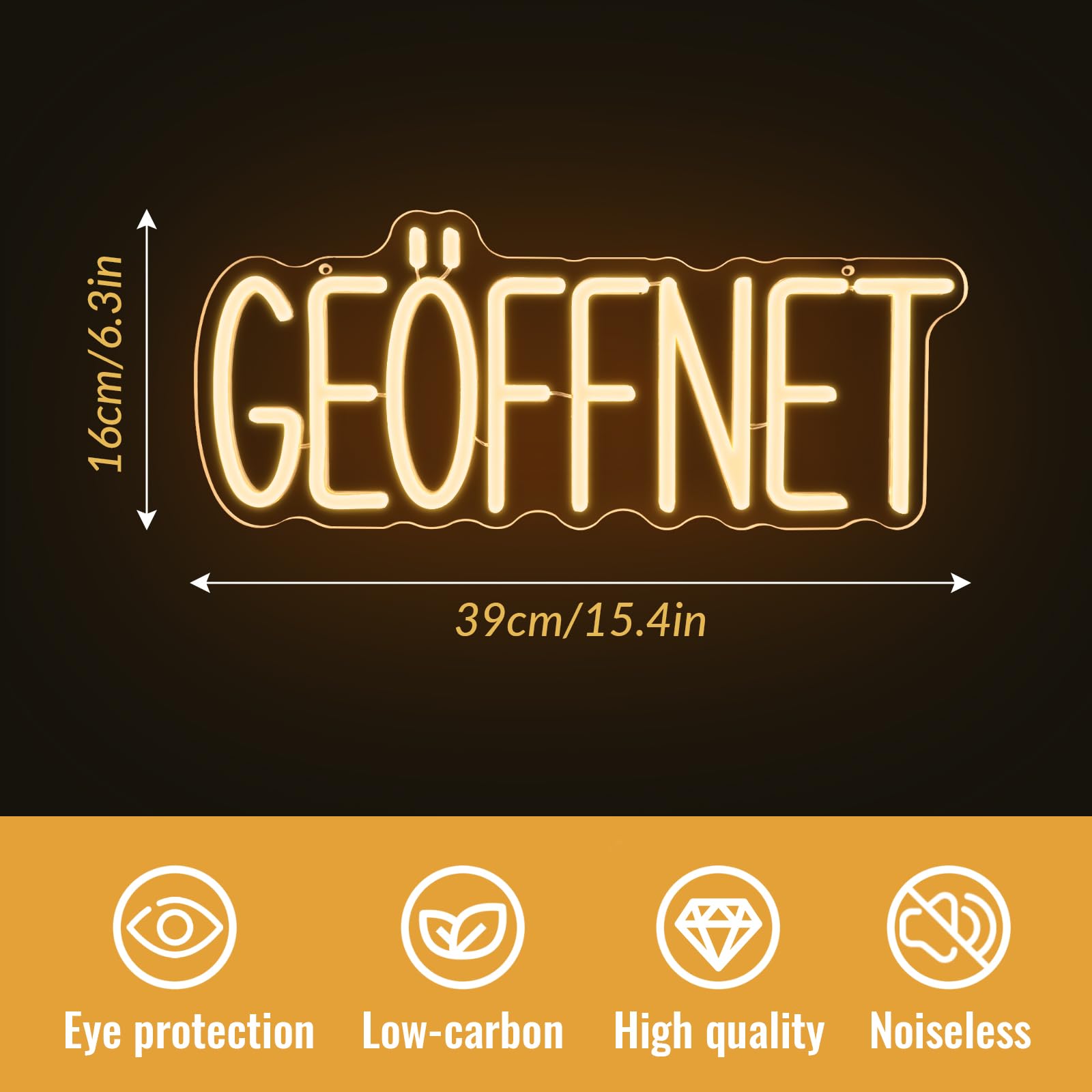 Geöffnet Neonschild für Tür, Open Leuchtreklame Türschild, LED Neonlicht Hängeschild USB-Betrieb mit dimmbarem Schalter für Food Truck,Restaurant,Buchhandlung,Hotel,Supermarkt
