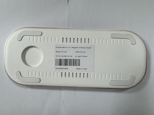Miniatura 8 de Soporte de cargador inalámbrico rápido 3 en 1 para iPhone, estación de carga de viaje plegable para Magsafe para iPhone 17Air1615141312, serie Apple