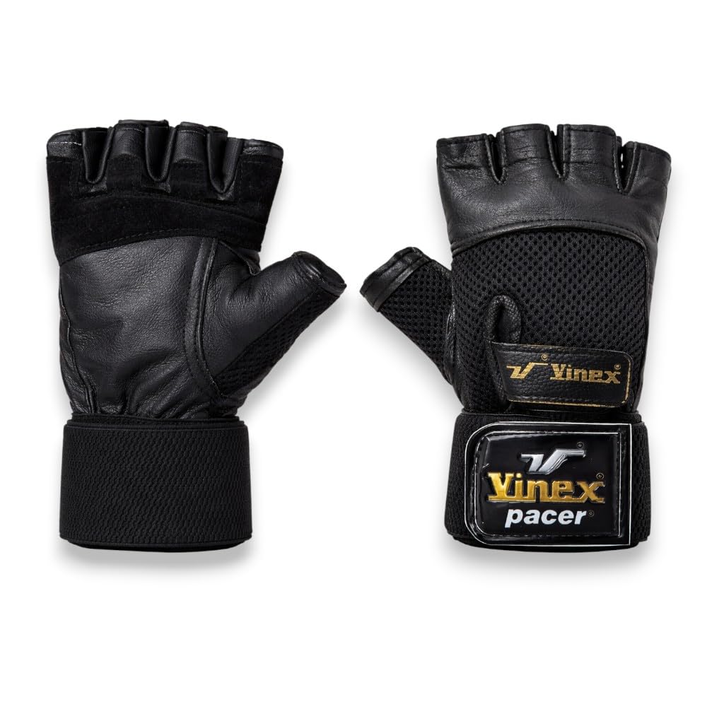 Vinex Pacer Sports Gloves (1 Pair) | Breathable & Lightweight Training Gloves with Superior Grip | Ideal for Gym, Fitness, Weightlifting & Workout-image-27