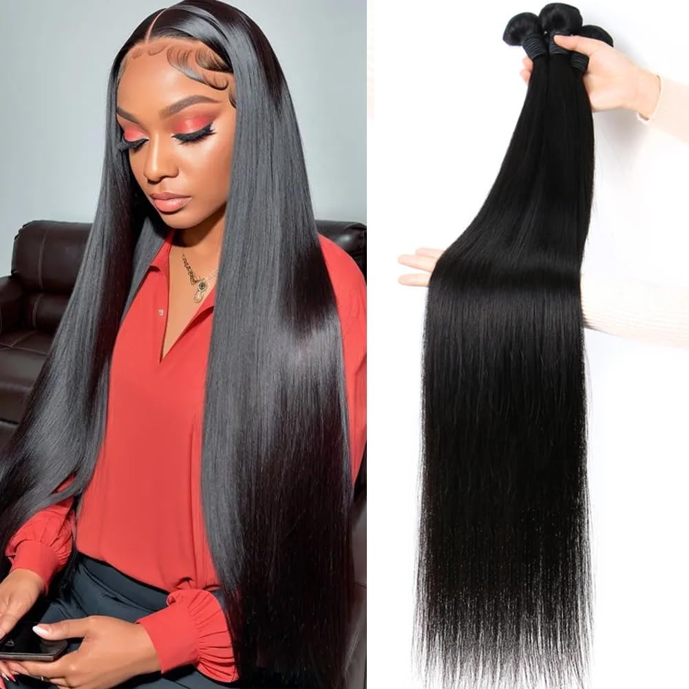 Beauty Queen Human Hair Bundles Straight Bundles 22 24