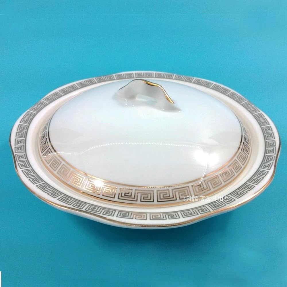 Beurrier Lot de 2 beurriers Ronds en céramique for fromages et Cuisines Boîte à Fromage(Petit)