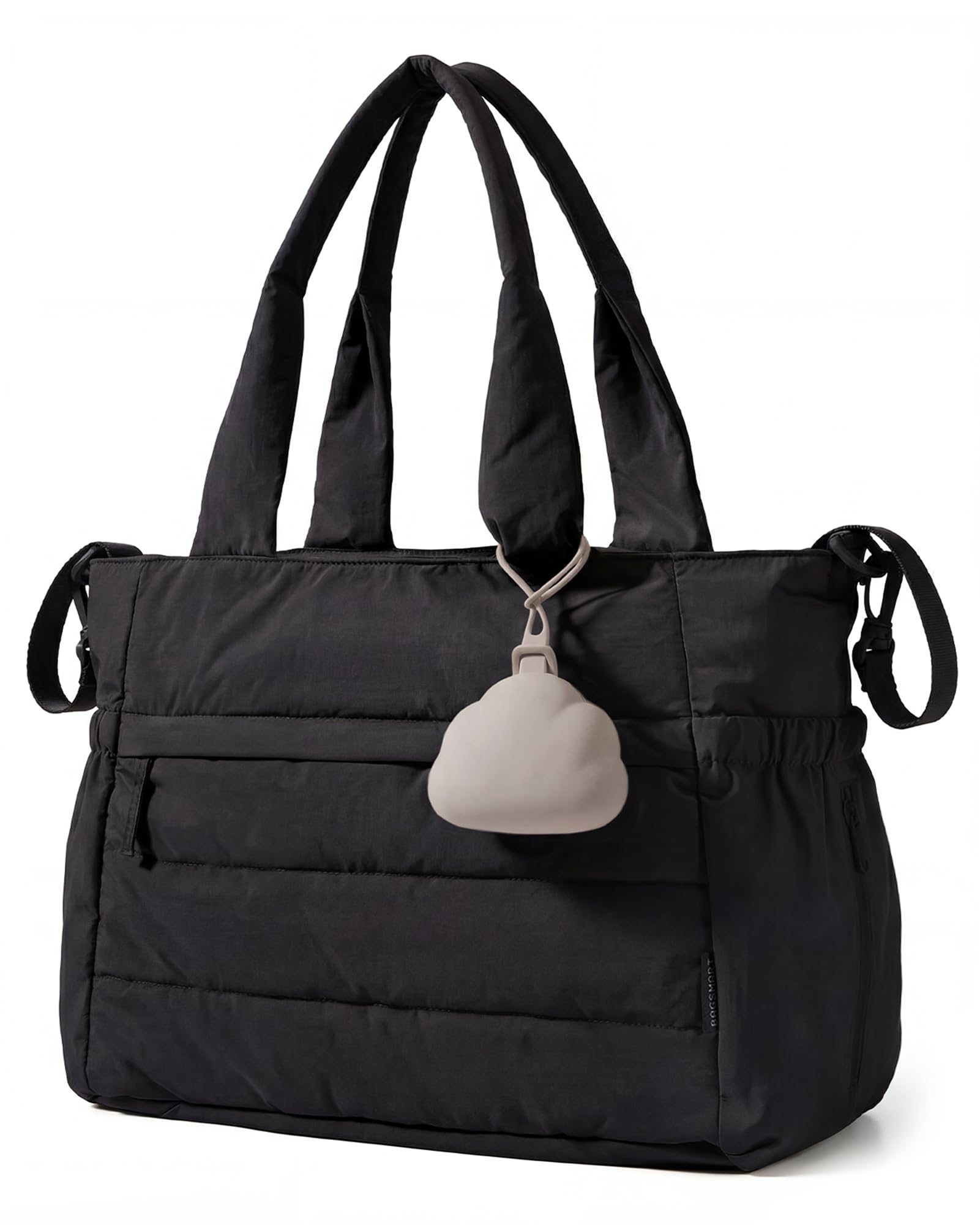 BAGSMART Diaper Bag Tote, Hospital Bag for Labor Delivery, Puffy Maternity Travel Diaper Tote, Baby Bag with Pacifier Case - 2