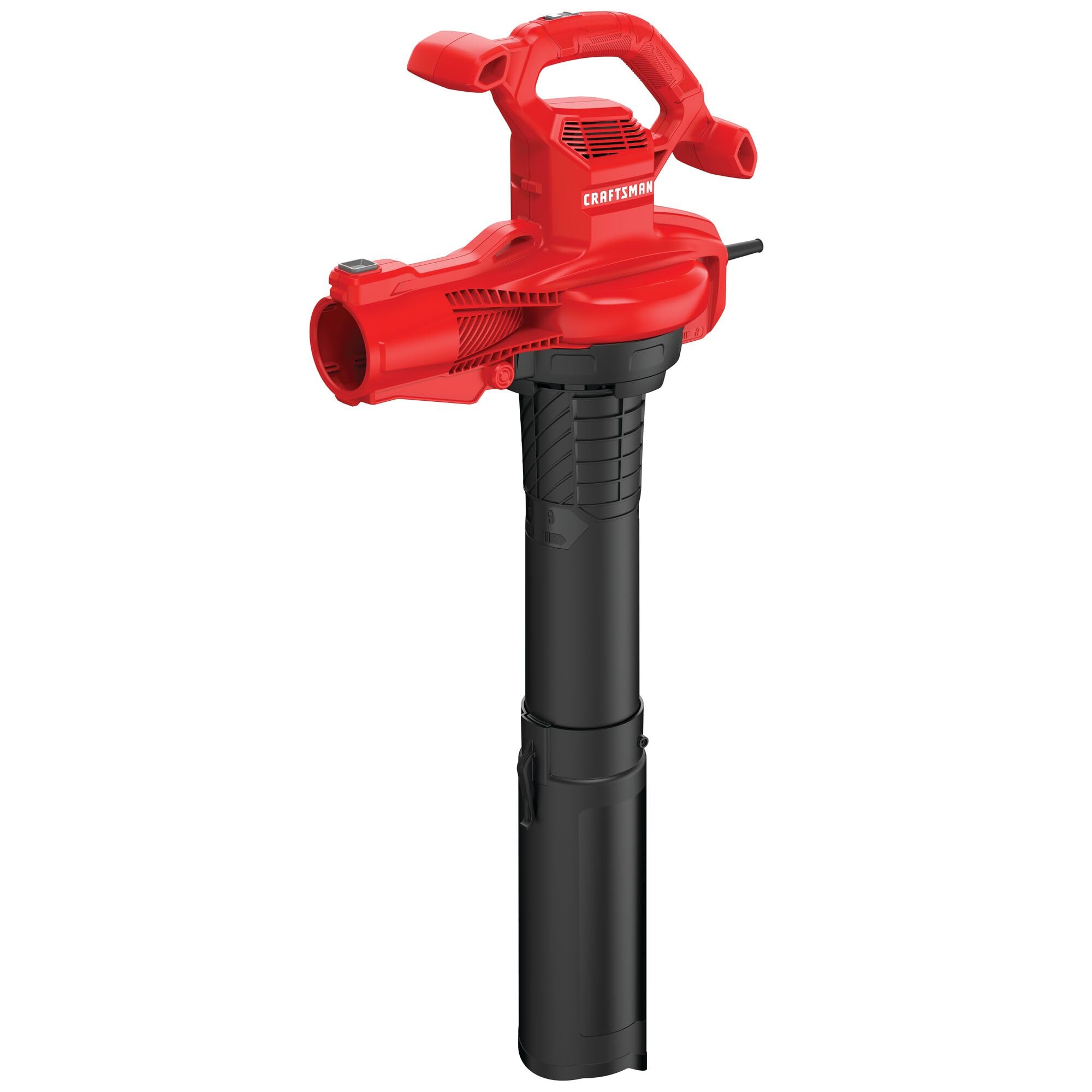 CRAFTSMAN Soplador de Hojas 3 en 1, aspiradora de Hojas y triturador, hasta 260 mph, 12 amperios, eléctrico con Cable (CMEBL7000)