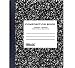 BAZIC C/R 100 Ct. Black Marble Composition Book (Case of 48)