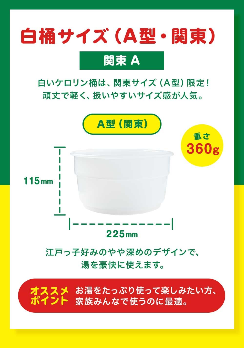 Amazon｜【ケロリン100周年記念】ケロリン白桶 復刻版パッケージ(関東