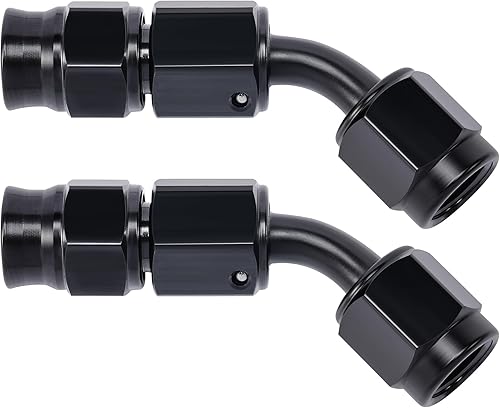 Miniatura 19 de EVIL ENERGY 3AN PTFE manguera extremo montaje 90 grados negro para manguera de PTFE solamente 2PCS