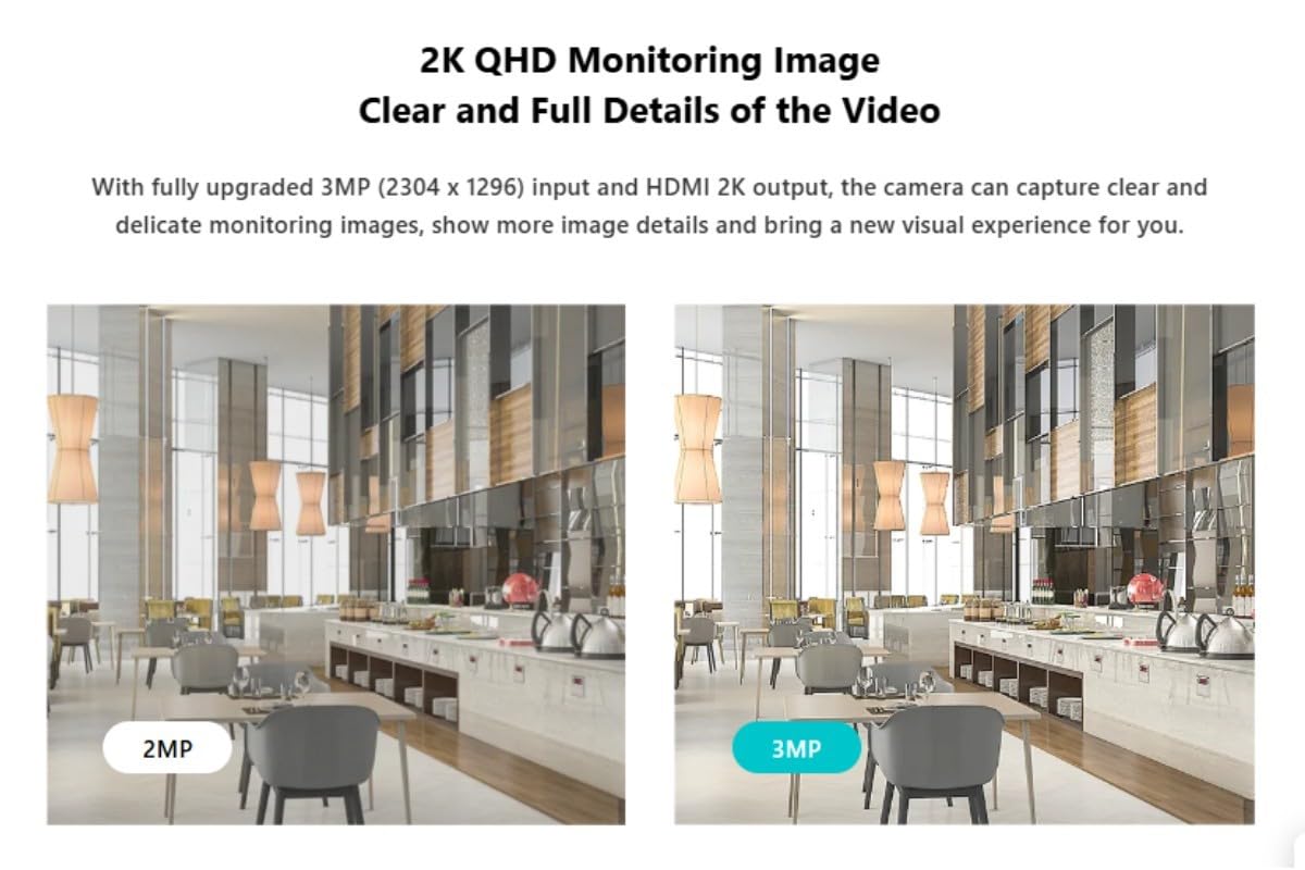 Tenda K4W-3TC - Kit video di sicurezza wireless HD a 4 canali