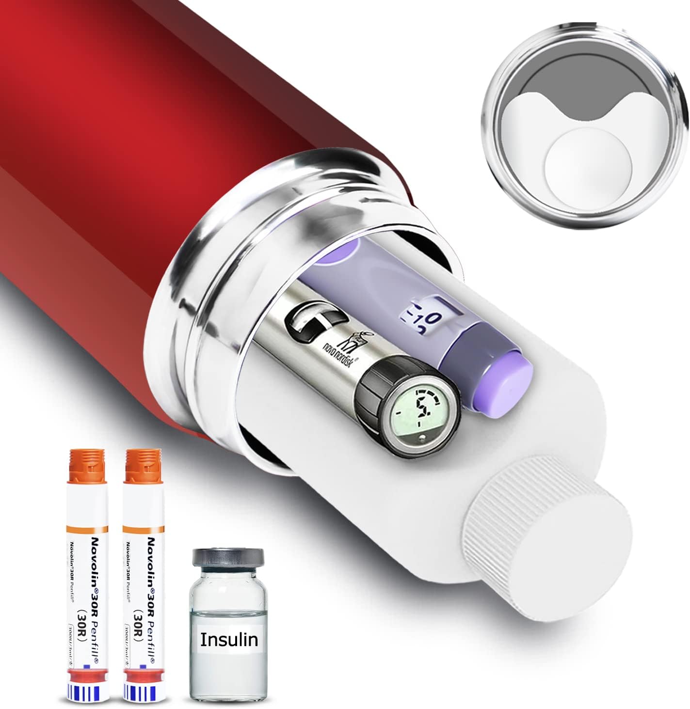 Bogush 48 Hrs Medicine Cooler Insulin Pen Travel Cooler