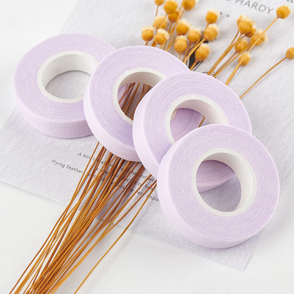 Lunamoon 10 Rolls Eyelash Extension Tape Eyelash Tape Eyelash Tape, Purple 10 - Image 4