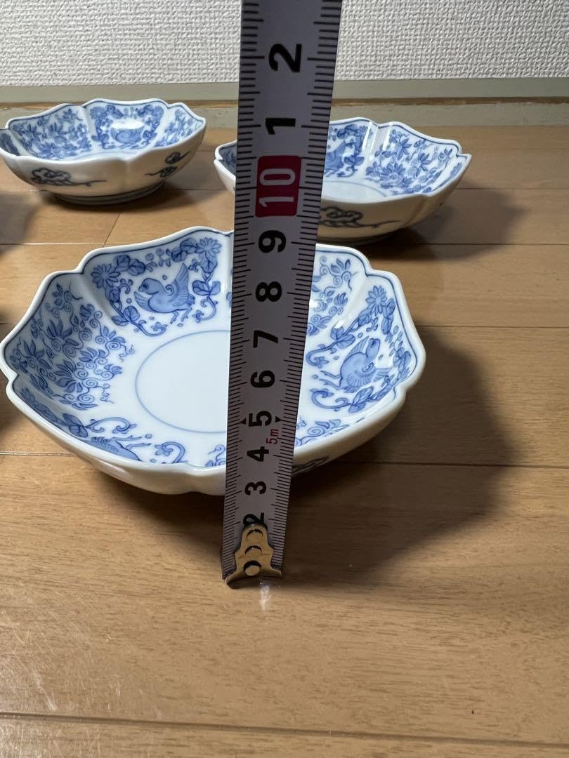 Amazon | 584 深川製磁 花鳥 皿 5客 | ノーブランド品 | 小皿 