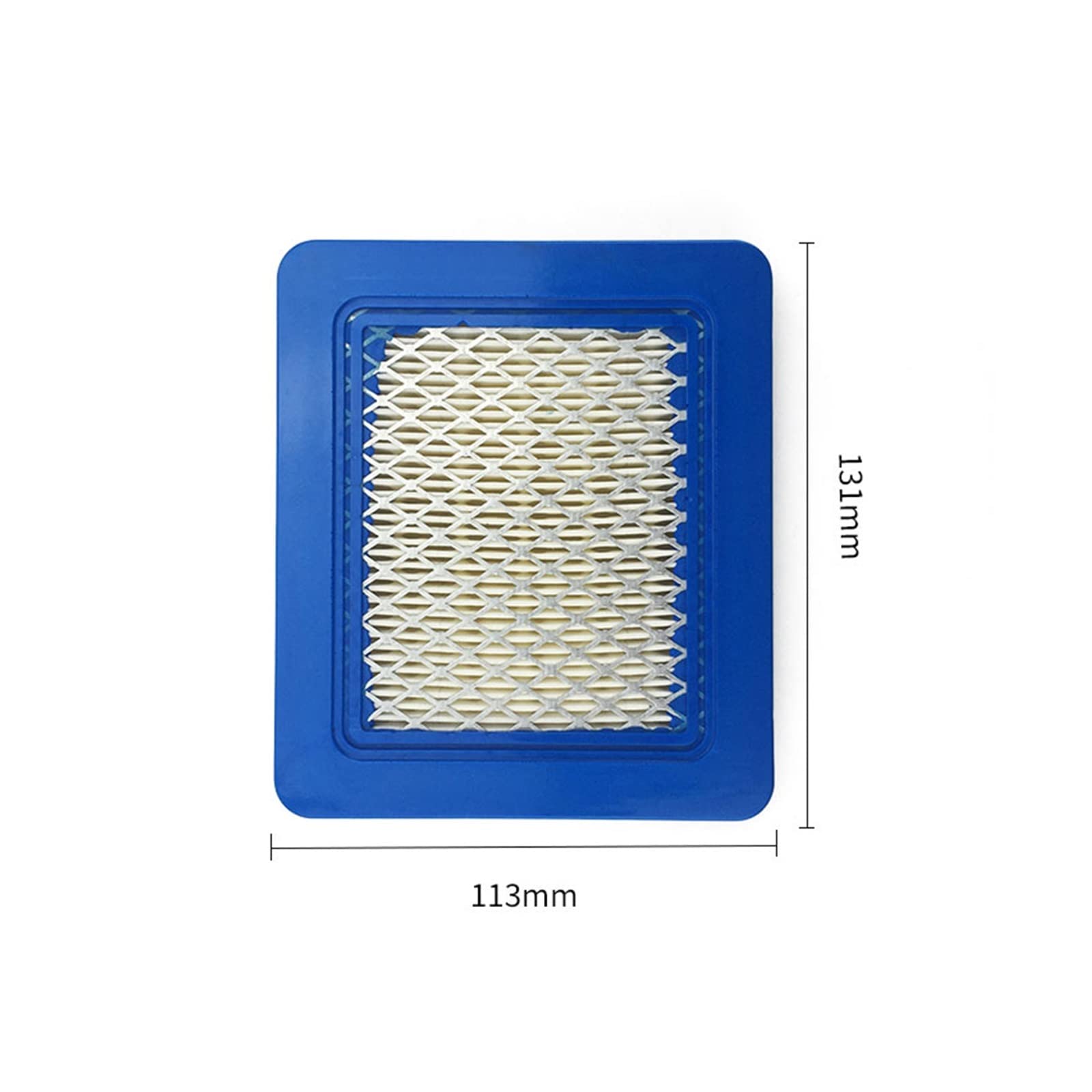 ZEKICE Paquete de 10 filtros de Aire 491588S compatibles con Briggs Stratton 491588 4915885 Filtro de cortacésped de Cartucho de Filtro de Aire Plano