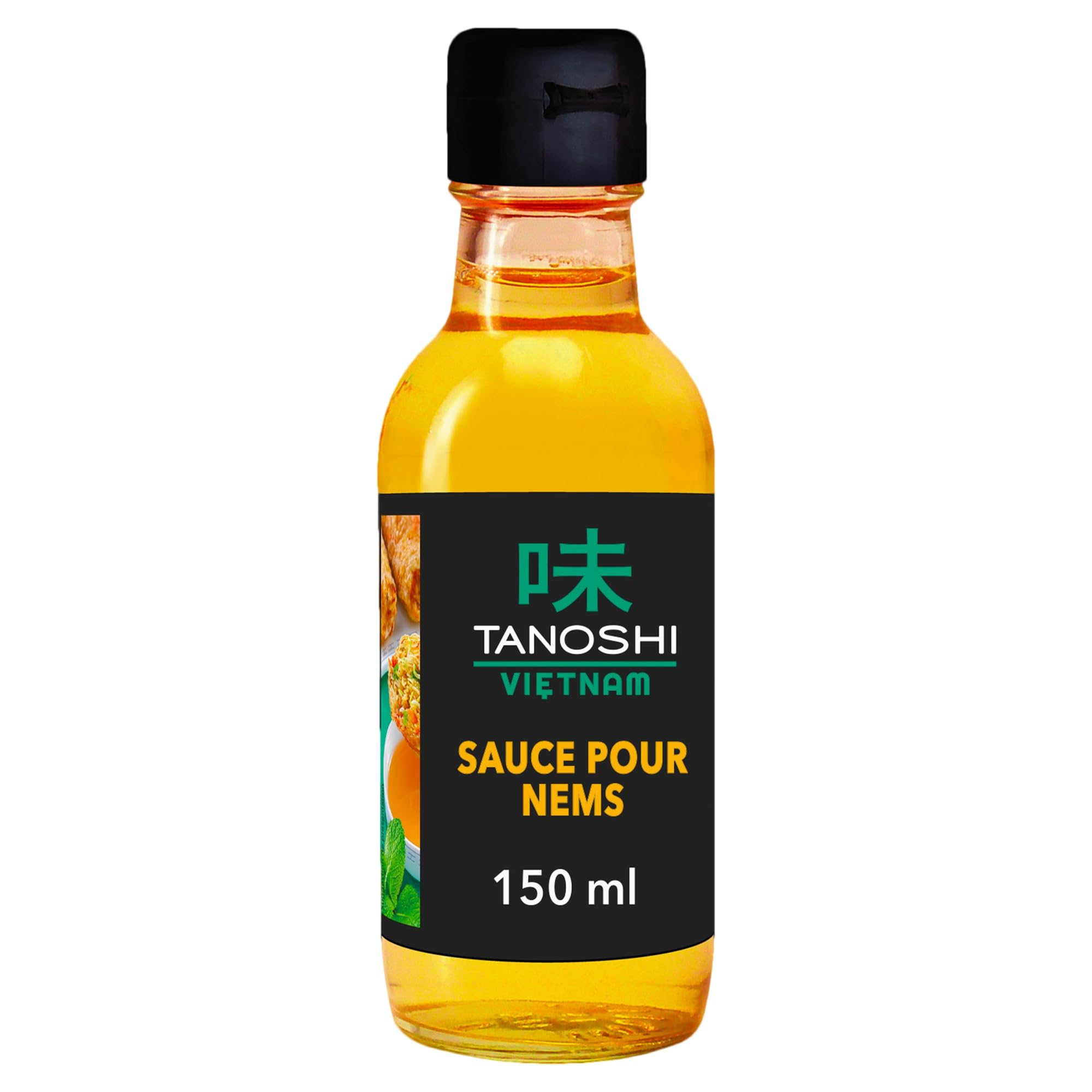 Tanoshi Vietnam Salsa Nem Pescado Fermentado Acompañamiento Nems Rollos Primavera Marinada Guarnición Sin Aditivo