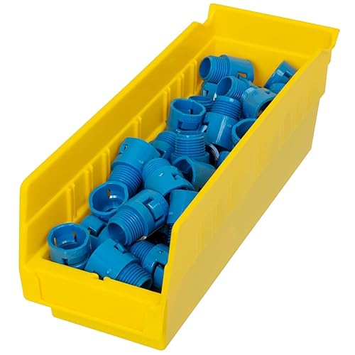 Vista 27 de Caja de anidado tipo estante contenedor Akro-Mils 30120 de 12’’ x 4’’ x 4’’, de plástico transparente, 24